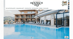 Desktop Screenshot of molzbachhof.at
